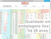 Tablet Screenshot of poloplast.com.br