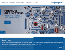 Tablet Screenshot of poloplast.com